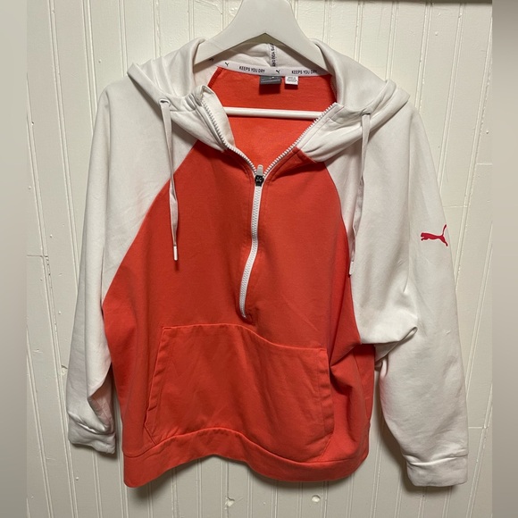 PUMA 1/2 zip pullover size large - Picture 1 of 6